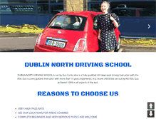 Tablet Screenshot of dublinnorthdriving.com